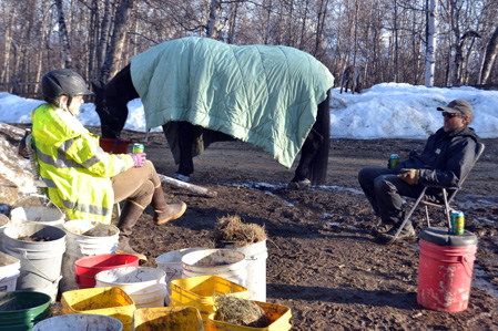 Sarah, Pete, and Spiffy